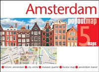 Abbildung von: Amsterdam PopOut Map - pocket size, pop up map of Amsterdam city centre - PopOut Maps