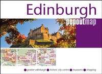 Abbildung von: Edinburgh PopOut Map - pocket size, pop up map of Edinburgh city centre - PopOut Maps