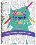Cover: Word Search for Kids Ages 6-8 - Young Dreamers Press