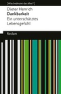 Bild: Dankbarkeit. Ein unterschätztes Lebensgefühl - Reclam