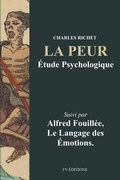 Cover: La Peur, etude psychologique - FV Editions