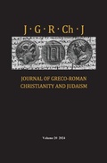 Cover: Journal of Greco-Roman Christianity and Judaism, Volume 20 - Pickwick Publications