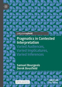 Abbildung von: Pragmatics in Contested Interpretation - Palgrave Macmillan