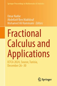 Enlarge image Cover: Fractional Calculus and Applications - Springer