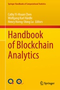 Cover: Handbook of Blockchain Analytics - Springer