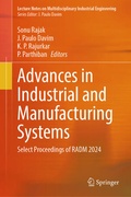 Cover: Advances in Industrial and Manufacturing Systems - Springer