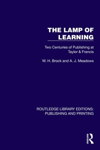 Abbildung von: The Lamp of Learning - Routledge