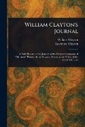 Cover: William Clayton's Journal - Anson Street Press