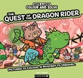 Cover: Colour and Solve: The Quest of the Dragon Rider - Buster Books