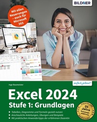 Abbildung von: Excel 2024 - Stufe 1: Grundlagen - Bildner Verlag