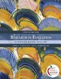 Cover: Research in Education - Pearson