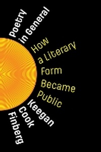 Enlarge image Cover: Poetry in General - Columbia University Press