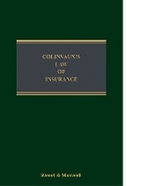 Enlarge image Cover: Colinvaux's Law of Insurance Mainwork - Sweet & Maxwell