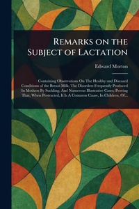 Enlarge image Cover: Remarks on the Subject of Lactation - Anson Street Press