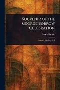 Cover: Souvenir of the George Borrow Celebration - Anson Street Press