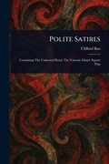 Cover: Polite Satires - Anson Street Press