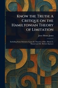 Cover: Know the Truth - Anson Street Press