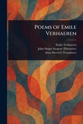 Cover: Poems of Emile Verhaeren - Anson Street Press