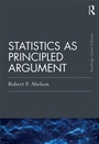 Cover: Statistics as Principled Argument - Routledge