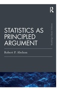 Cover: Statistics as Principled Argument - Routledge