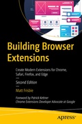 Cover: Building Browser Extensions - APress