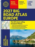 Cover: Philip's 2027 Big Road Atlas of Europe - Philip's