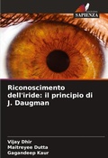 Cover: Riconoscimento dell'iride - Edizioni Sapienza