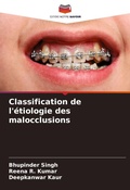 Cover: Classification de l'etiologie des malocclusions - Editions Notre Savoir