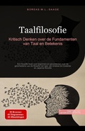 Cover: Taalfilosofie: Kritisch Denken over de Fundamenten van Taal en Betekenis (Filosofie (NL), #6) - Saage Media GmbH - Nederlands