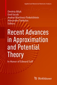Abbildung von: Recent Advances in Approximation and Potential Theory - Birkhäuser