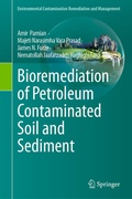 Cover: Bioremediation of Petroleum Contaminated Soil and Sediment - Springer