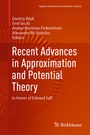 Cover: Recent Advances in Approximation and Potential Theory - Birkhäuser