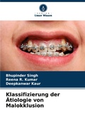 Cover: Klassifizierung der AEtiologie von Malokklusion - Verlag Unser Wissen