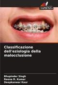 Cover: Classificazione dell'eziologia della malocclusione - Edizioni Sapienza