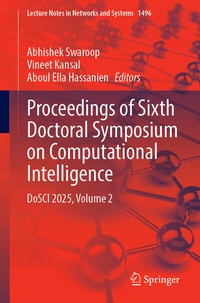 Abbildung von: Proceedings of Sixth Doctoral Symposium on Computational Intelligence - Springer Nature Switzerland AG