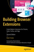 Abbildung von: Building Browser Extensions - Apress