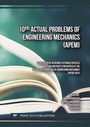 Cover: 10th Actual Problems of Engineering Mechanics (APEM) - Trans Tech Publications Ltd
