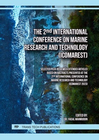 Enlarge image Cover: The 2nd International Conference on Marine Research and Technology (ICOMAREST) - Trans Tech Publications Ltd