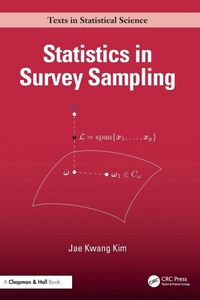 Enlarge image Cover: Statistics in Survey Sampling - Chapman & Hall/CRC