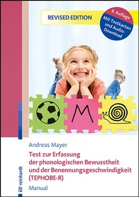 Abbildung von: Test zur Erfassung der phonologischen Bewusstheit und der Benennungsgeschwindigkeit (TEPHOBE-R) - Ernst Reinhardt Verlag