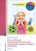 Cover: Test zur Erfassung der phonologischen Bewusstheit und der Benennungsgeschwindigkeit (TEPHOBE-R) - Ernst Reinhardt Verlag