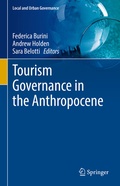 Cover: Tourism Governance in the Anthropocene - Springer