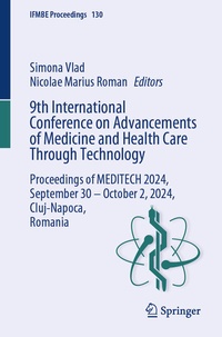 Abbildung von: 9th International Conference on Advancements of Medicine and Health Care Through Technology - Springer