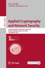 Cover: Applied Cryptography and Network Security - Springer