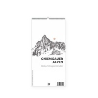 Abbildung von: Kleiner Geburtstagskalender "Chiemgauer Alpen", ohne Jahreszahl - Nova MD