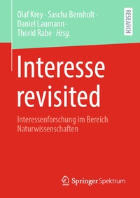 Abbildung von: Interesse revisited - Springer Spektrum