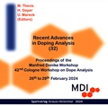 Cover: Recent Advances in Doping Analysis (32) - CD-Rom - Sportverlag Strau&szlig;