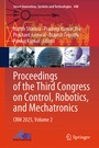 Cover: Proceedings of the Third Congress on Control, Robotics, and Mechatronics - Springer Nature Switzerland AG