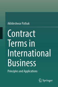 Abbildung von: Contract Terms in International Business - Springer