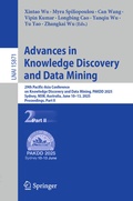 Cover: Advances in Knowledge Discovery and Data Mining - Springer Nature Switzerland AG